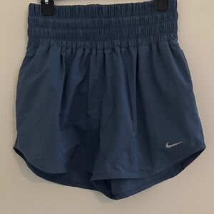 Nike Women's Deep Blue Athletic Shorts size medium